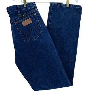 Wrangler 13MWZ Cowboy Cut Original Fit Men's Jeans 34x36 Dark Wash Western